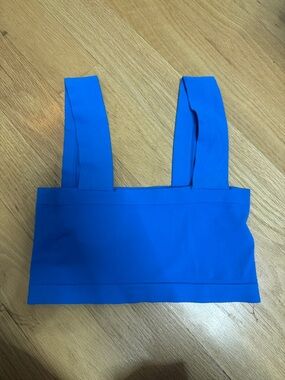 Free People Electric Blue Crop Tank